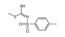 methyl N-(4-methylphenyl)sulfonylcarbamodithioate结构式