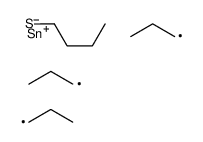 (Butylthio)tripropylstannane Structure