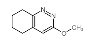 Cinnoline,5,6,7,8-tetrahydro-3-methoxy- Structure