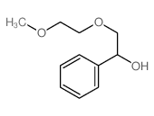 Benzenemethanol, a-[(2-methoxyethoxy)methyl]-结构式