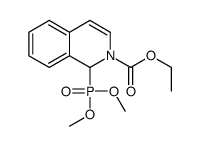 ethyl 1-dimethoxyphosphoryl-1H-isoquinoline-2-carboxylate Structure