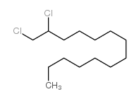 1,2-dichlorotetradecane Structure