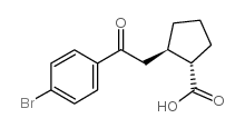 trans-2-[2-(4-bromophenyl)-2-oxoethyl]cyclopentane-1-carboxylic acid picture