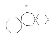 3-oxa-6,9-diazoniadispiro[5.2.79.36]nonadecane,bromide结构式