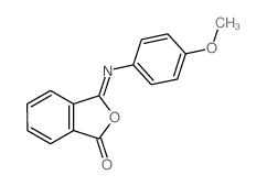 3-(4-methoxyphenyl)iminoisobenzofuran-1-one picture