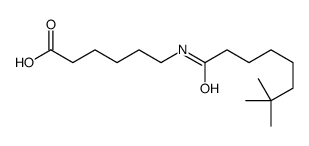 6-(7,7-dimethyloctanoylamino)hexanoic acid Structure