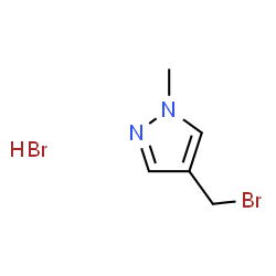 1H-Pyrazole, 4-(bromomethyl)-1-Methyl- Structure