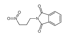 2-(3-Nitropropyl)isoindoline-1,3-dione结构式
