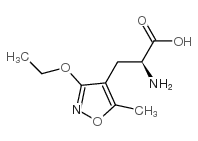 4-Isoxazolepropanoicacid,alpha-amino-3-ethoxy-5-methyl-,(S)-(9CI) structure