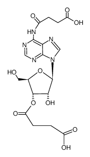 N6,3'-Disuccinyladenosine Structure