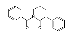 1-benzoyl-3-phenylpiperidin-2-one Structure