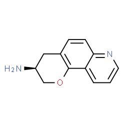 2H-Pyrano[2,3-f]quinolin-3-amine,3,4-dihydro-,(3S)-(9CI) Structure