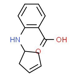 Benzoic acid, 2-(3-cyclopenten-1-ylamino)- (9CI) Structure