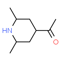 Ethanone, 1-(2,6-dimethyl-4-piperidinyl)- (9CI) Structure
