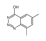 1,2,3-Benzotriazin-4(1H)-one,6,8-dimethyl-(9CI) Structure