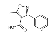 5-METHYL-3-PYRIDIN-3-YL-ISOXAZOLE-4-CARBOXYLIC ACID picture