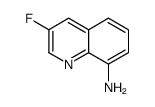 3-fluoroquinolin-8-amine structure