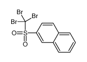 2-(tribromomethylsulfonyl)naphthalene结构式