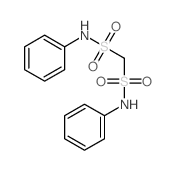 N,N-diphenylmethanedisulfonamide结构式