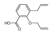3-allyl-2-allyloxy-benzoic acid结构式