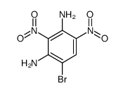 4-bromo-2,6-dinitro-m-phenylenediamine Structure