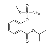 propan-2-yl 2-(amino-methylsulfanyl-phosphoryl)oxybenzoate Structure