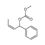 methyl 1-phenylbut-2-enyl carbonate结构式