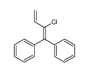 (2-chloro-1-phenylbuta-1,3-dienyl)benzene结构式