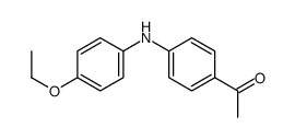 1-[4-(4-ethoxyanilino)phenyl]ethanone Structure