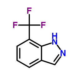 7-(三氟甲基)-1H-吲唑结构式