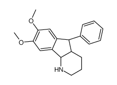 (4aS,5R,9bS)-7,8-dimethoxy-5-phenyl-2,3,4,4a,5,9b-hexahydro-1H-indeno[1,2-b]pyridine Structure