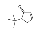 5-tert-butylcyclopent-2-en-1-one Structure