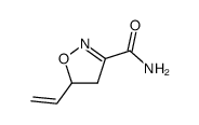 2-Isoxazoline-3-carboxamide,5-vinyl-(7CI) Structure