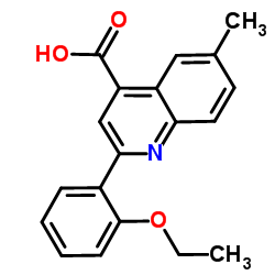 2-(2-Ethoxyphenyl)-6-methyl-4-quinolinecarboxylic acid Structure