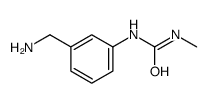 1-[3-(aminomethyl)phenyl]-3-methylurea Structure