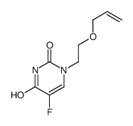 5-fluoro-1-(2-prop-2-enoxyethyl)pyrimidine-2,4-dione Structure