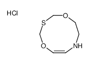 7,8-dihydro-6H-1,5,3,8-dioxathiazecine,hydrochloride Structure
