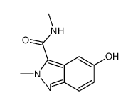 5-hydroxy-N,2-dimethylindazole-3-carboxamide Structure