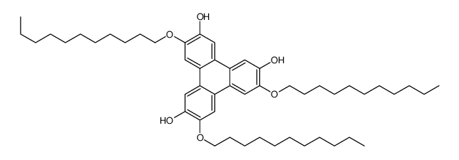 3,7,10-tri(undecoxy)triphenylene-2,6,11-triol Structure