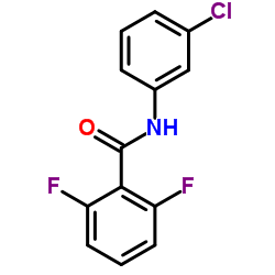 N-(3-Chlorophenyl)-2,6-difluorobenzamide结构式