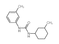 Urea,N-(3-methylcyclohexyl)-N'-(3-methylphenyl)-结构式