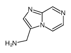 imidazo[1,2-a]pyrazin-3-ylmethanamine结构式