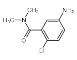 5-amino-2-chloro-N,N-dimethylbenzamide结构式