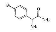 2-amino-2-(4-bromophenyl)acetamide Structure