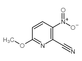 6-Methoxy-3-nitropicolinonitrile structure