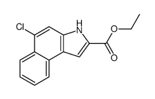 ethyl 5-chloro-3H-benzo[e]indole-2-carboxylate Structure