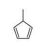 5-methylcyclopenta-1,3-diene Structure