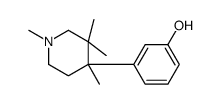 3-(1,3,3,4-tetramethylpiperidin-4-yl)phenol Structure