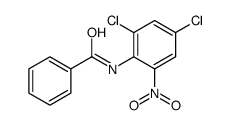 N-(2,4-dichloro-6-nitrophenyl)benzamide结构式