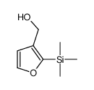 (2-trimethylsilylfuran-3-yl)methanol Structure